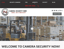 Tablet Screenshot of camerasecuritynow.com